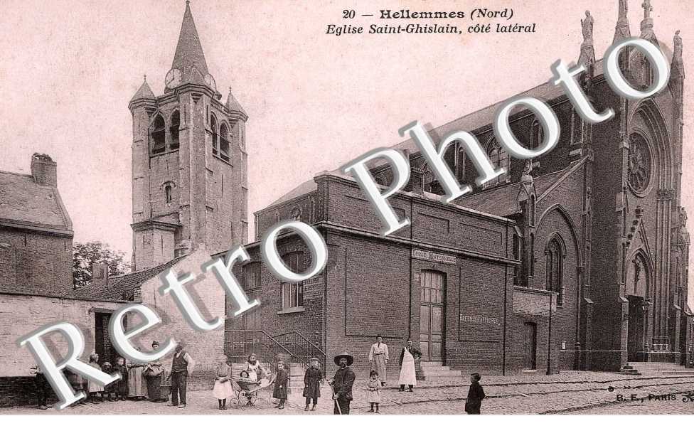 hellemmes eglise Saint Ghislain