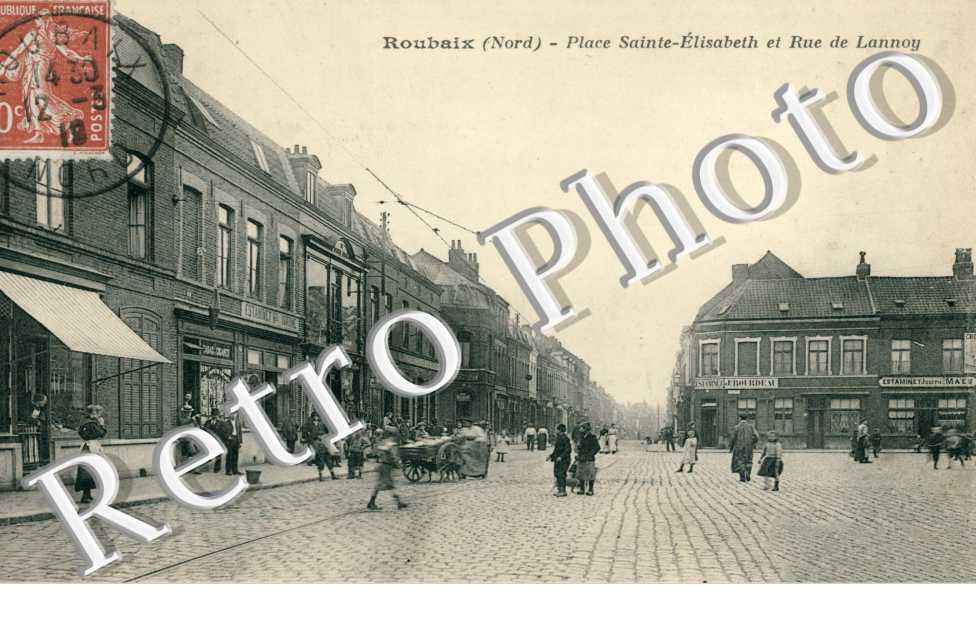 Place Sainte Elisabeth et rue de Lannoy