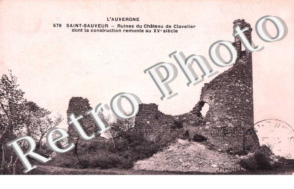 Ruines du Château de Clavelier
