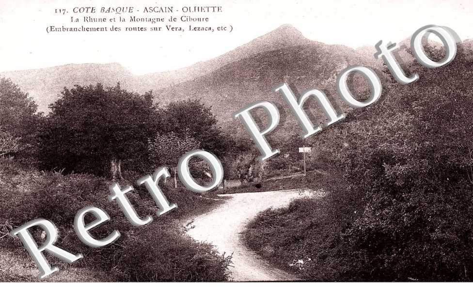 La Rhune et la montagne de Cibourne