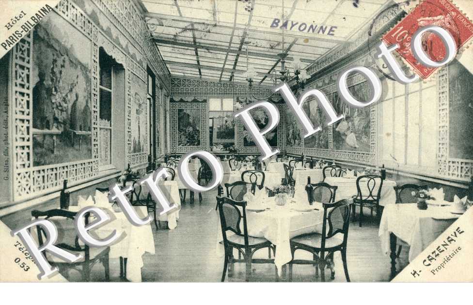 Hotel Paris-Bilbaina H. Cazenave propriaire