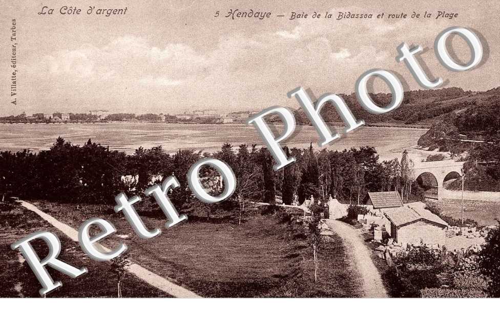 Baie de la Bidassoa et route de la Plage