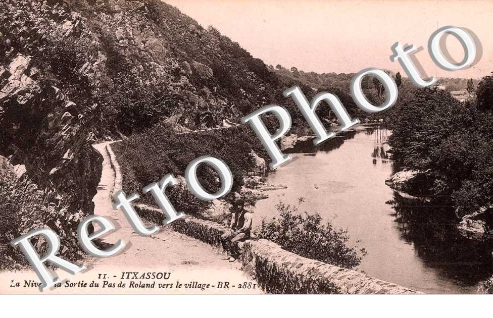 La Nive et la sortie du pas de Roland