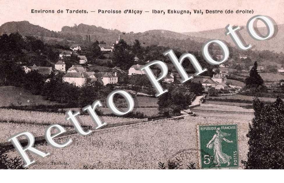 PAROISSE D&#039;ALCAY Ibar, Eskugna, Val, Destre (de droite)
