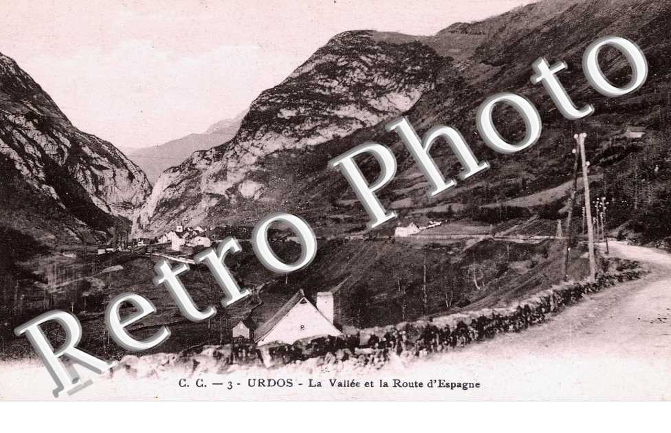 La vallee et la route d&#039;Espagne