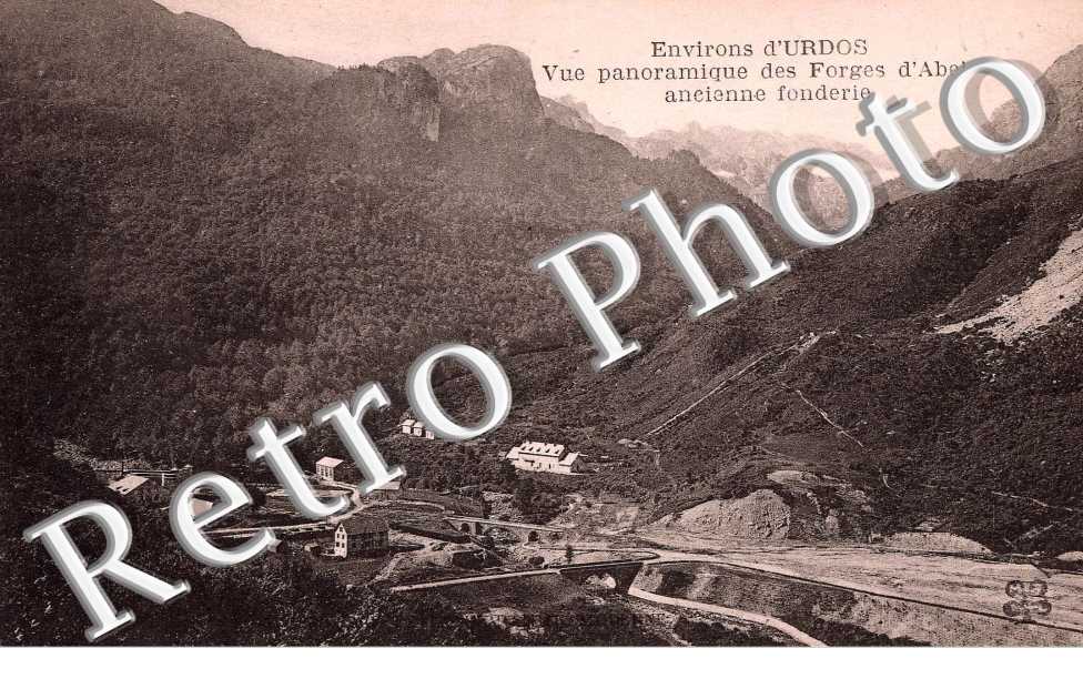 Vue panoramique des forges d'Abel