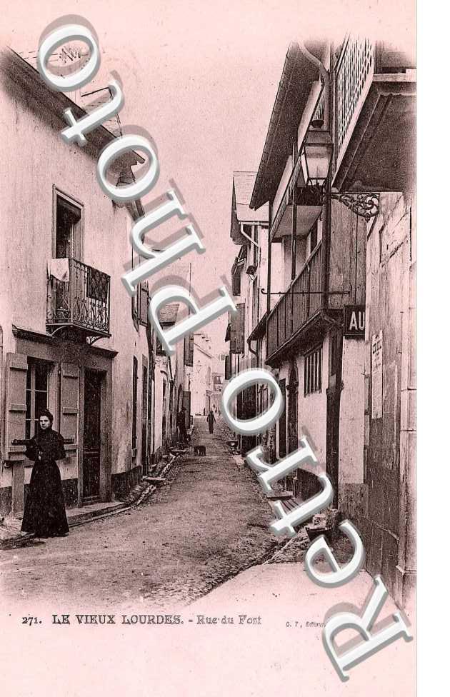 Le vieux lourdes rue du fort