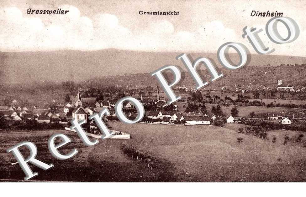 Vue aérienne, Dinsheim