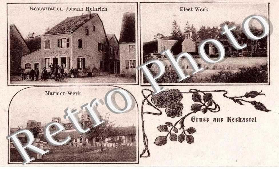 Restauration johann heinrich, Eleet-Werk, Marmor- Werk
