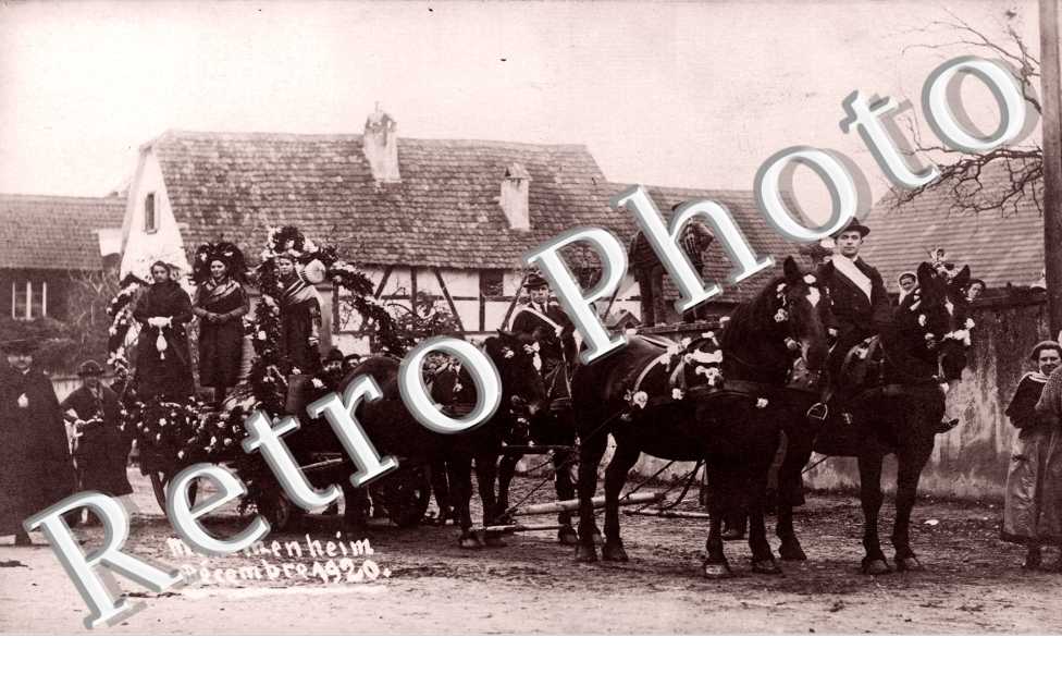 Chars de défilé - 1920