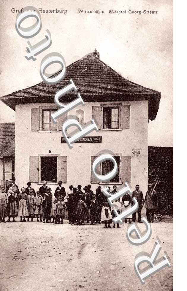 Wirtschaft u Backerei Georg Strentz