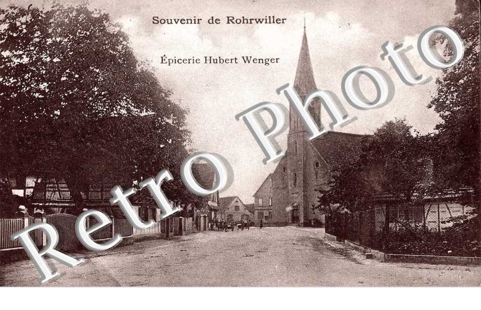 Une Rue - Epicerie Hubert Wenger