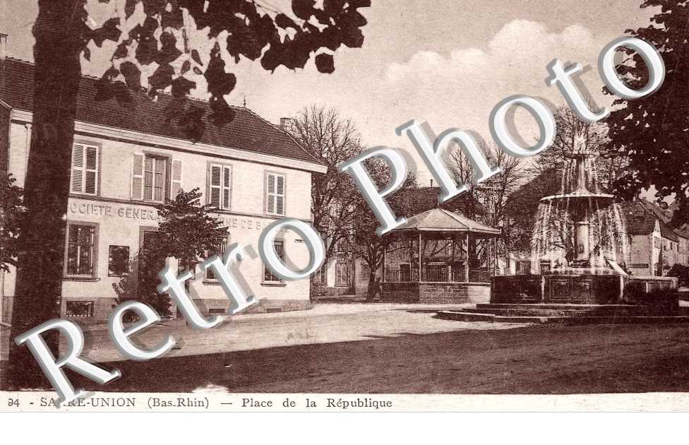 photo village 1900 PLACE DE LA REPUBLIQUE 67 SARRE UNION