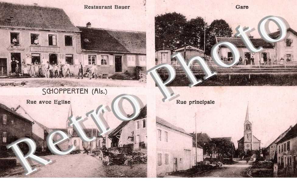 Restaurant Bauer, Gare, Rue avec l&#039;Eglise, Rue Principale