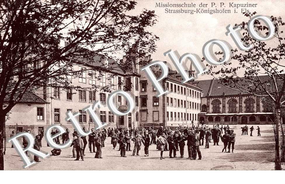 MISSIONSCHULE DER P.P.  KAPUZINER  Konigshofen