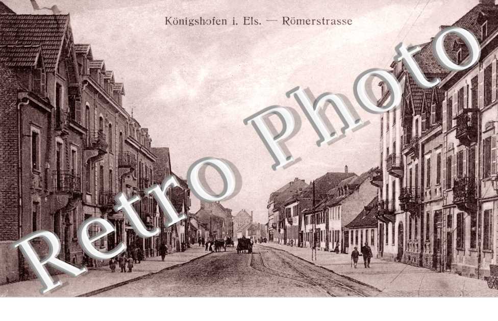 Konigshofen i. Els Romerstrasse