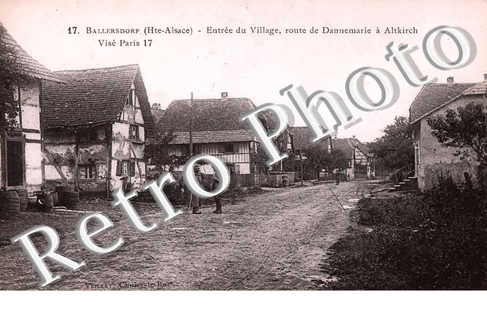 entree du village, route de Dannemarie a Altkirch