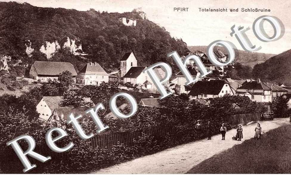 totalansicht und schlossuine