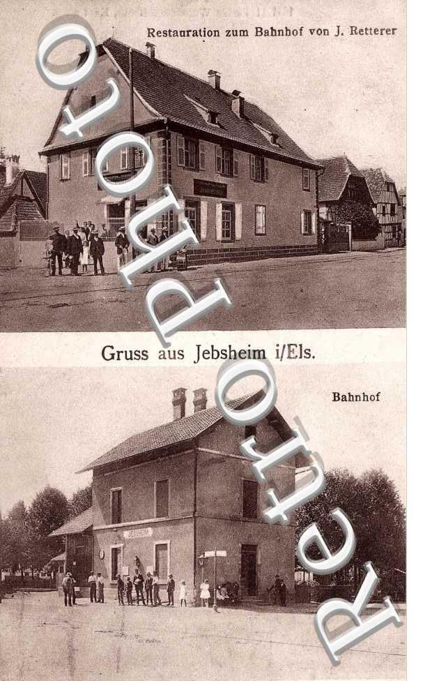 Restauration zum bahnhof von J. Retterer - bahnhof