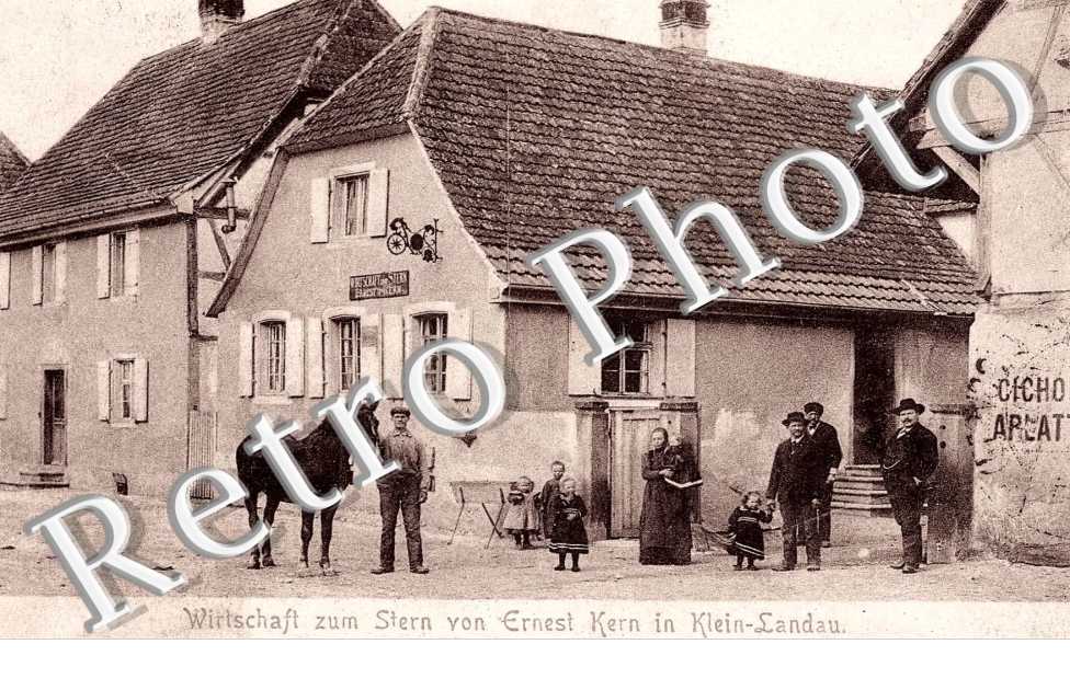 wirstchaft zum Stern von Ernest Kern in Klein-Landau