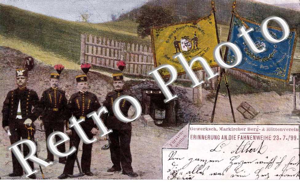 Erinnerung an die Fahnenweihe 23 7 99