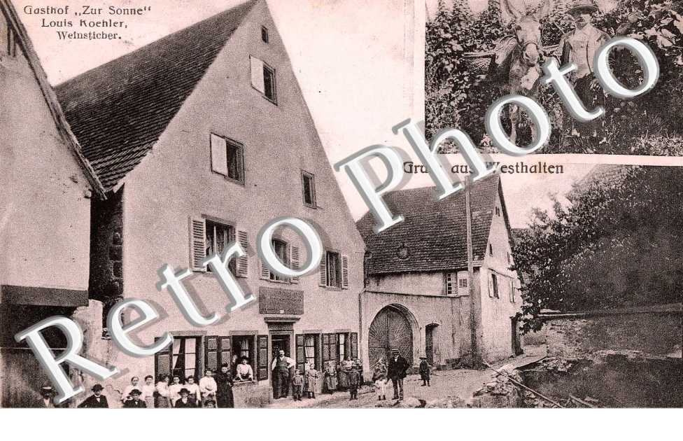 gasthof Zur Sonne Louis Koehler Weinsticher