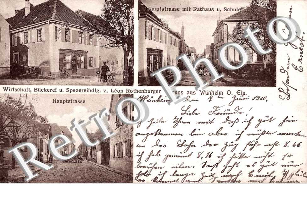Hauptstrasse mit rathaus