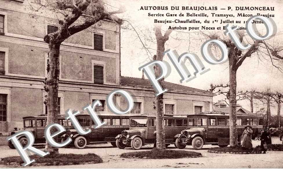 Autobus du beaujolais - P. Dumonceau - automobile