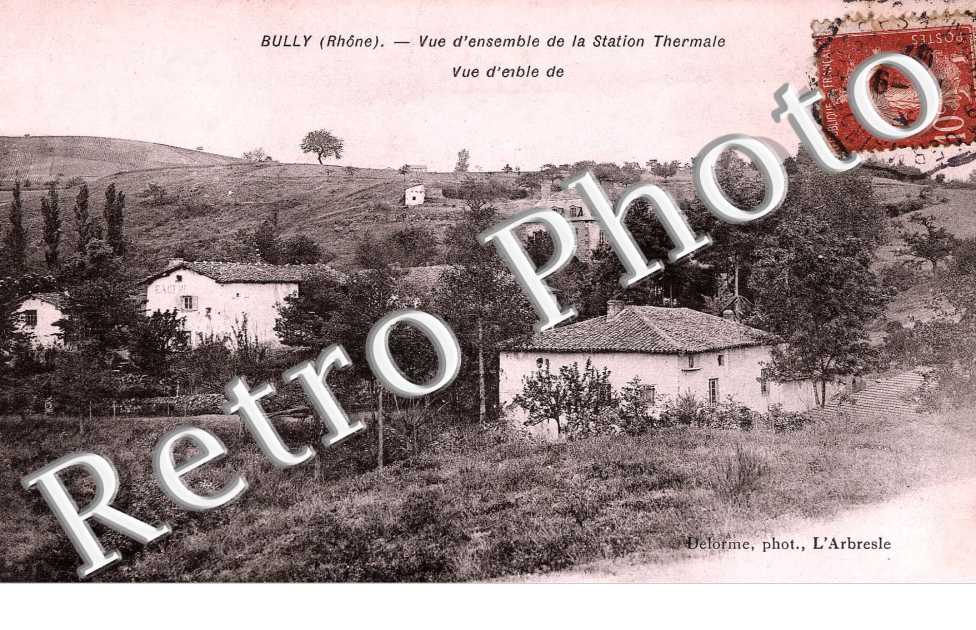 Vue d'ensemble de la station Thermale
