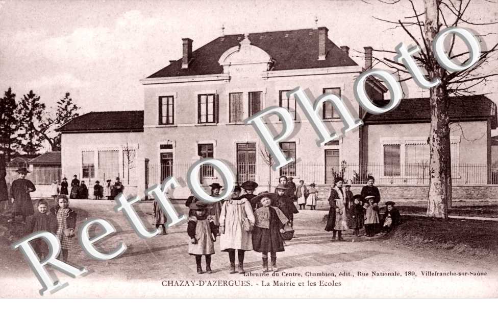 Mairie et les ecoles