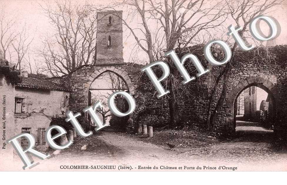 entree du chateau et porte du prince d'orange