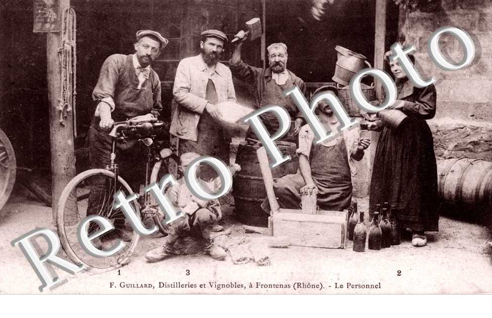 F. Guillard - distilleries et vignobles - le personnel