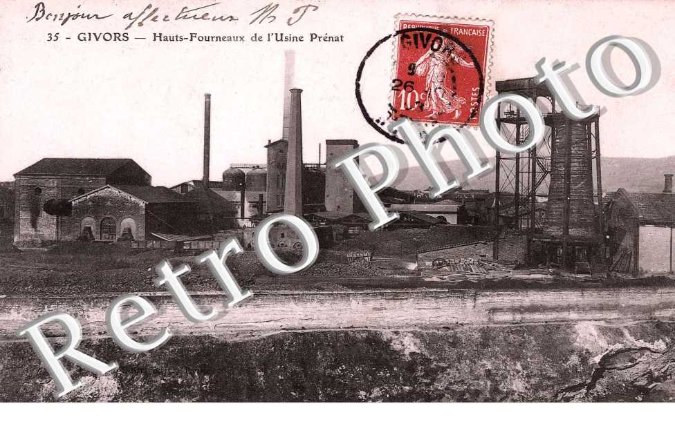 Hauts Fourneaux de l'usine Prenat