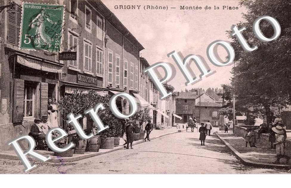 Montee de la place