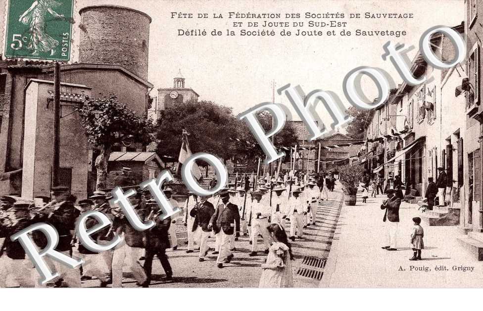 Fete de la federation des societes de sauvetage et de joute du Sud Est