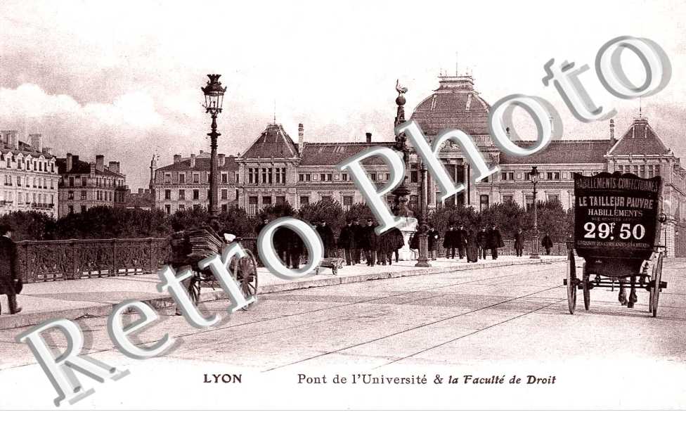PONT DE L'UNIVERSITE ET Faculte DE DROIT