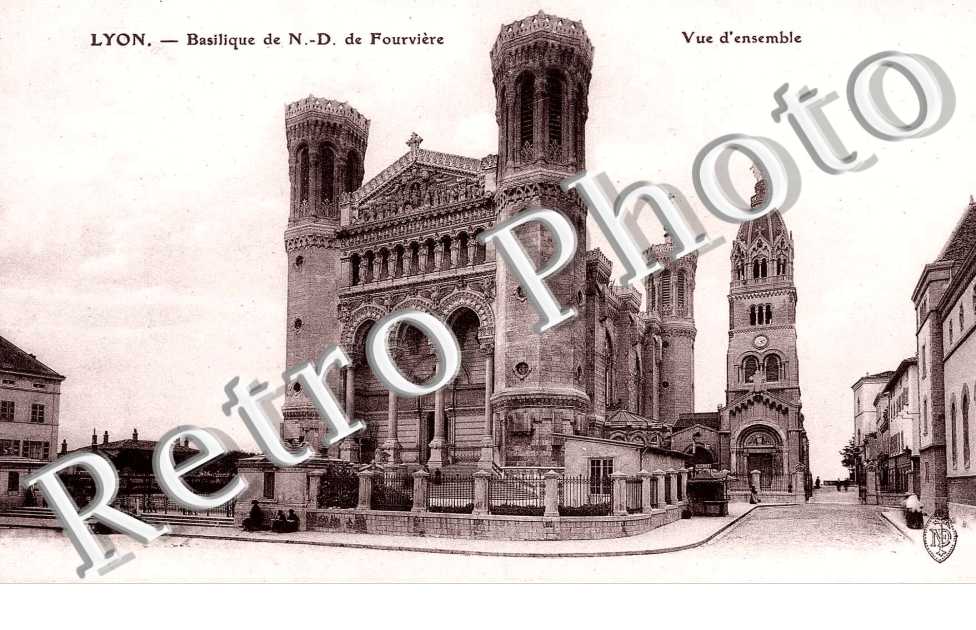 BASILIQUE N-D DE FOURVIERE VUE D'ENSEMBLE