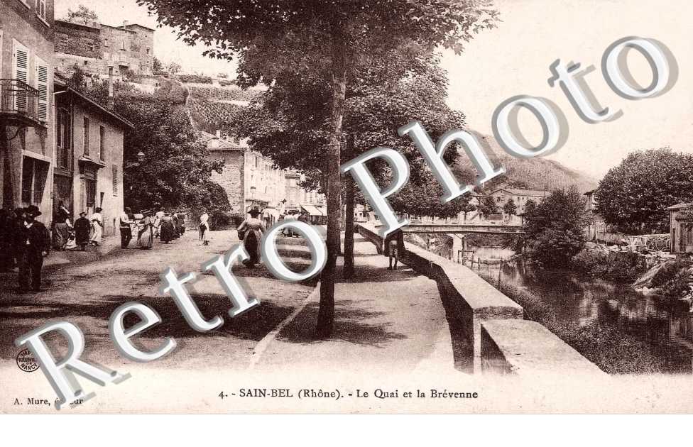 Le quai et la Brevenne