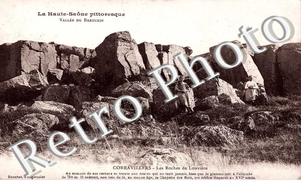 vallee du Breuchin, les roches de Louviere