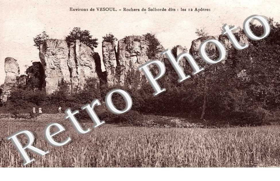 rochers de Solborde dits les 12 apotres