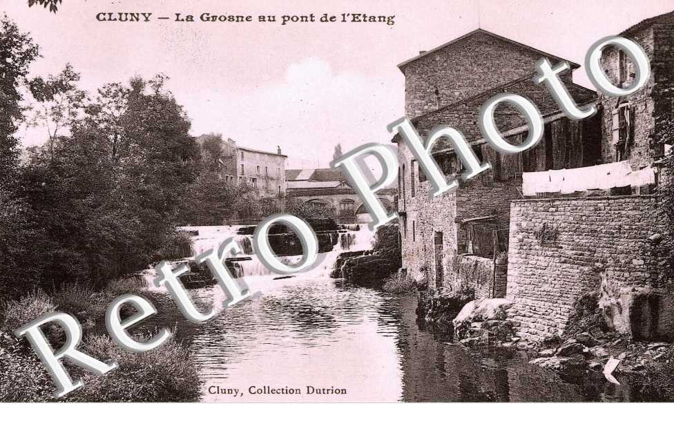 La Grosne au pont de l'Etang