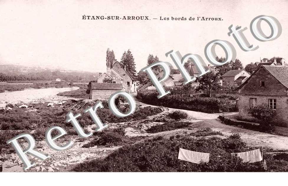Les bords de l&#039;Arroux
