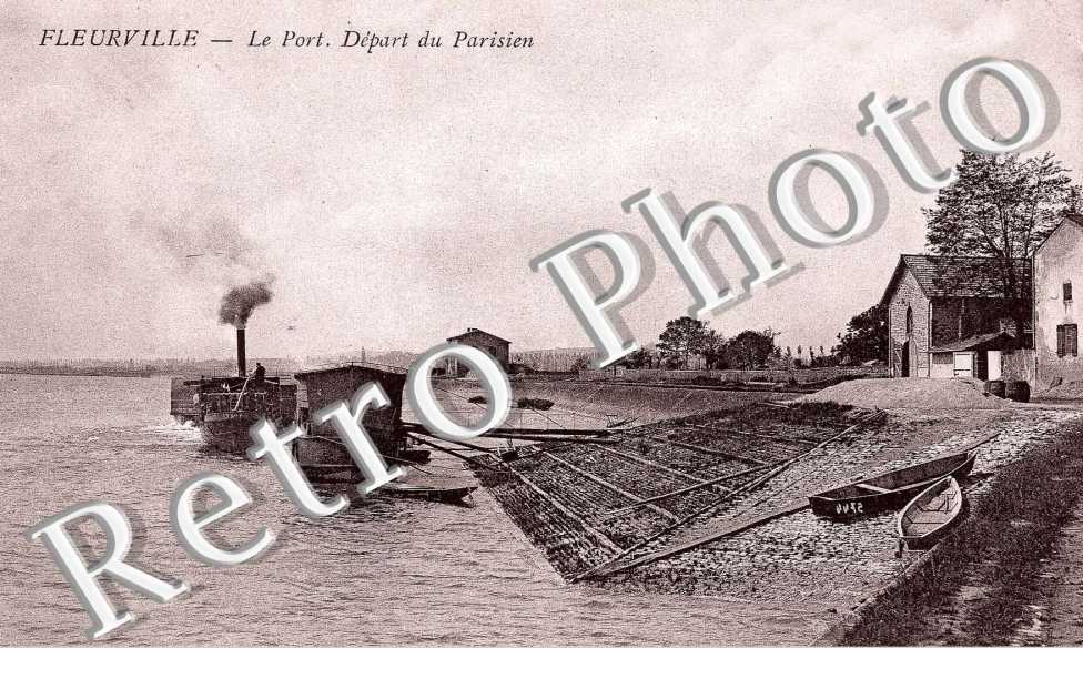 Le port - Depart du parisien
