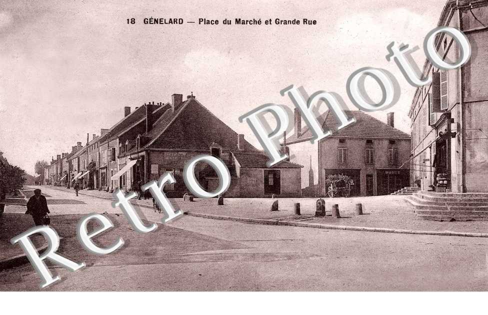 Place du marche et grande rue