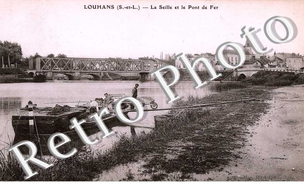 la seille et le pont de fer