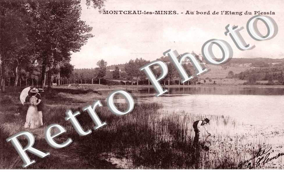 AU BORD DE L'ETANG DE PLESSIS