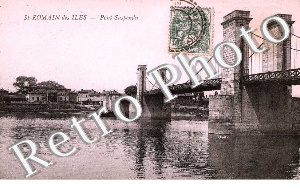 Le pont suspendu