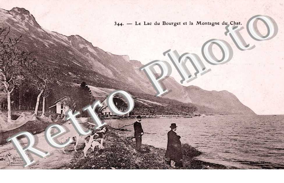 Lac du Bourget et la montagne du chat