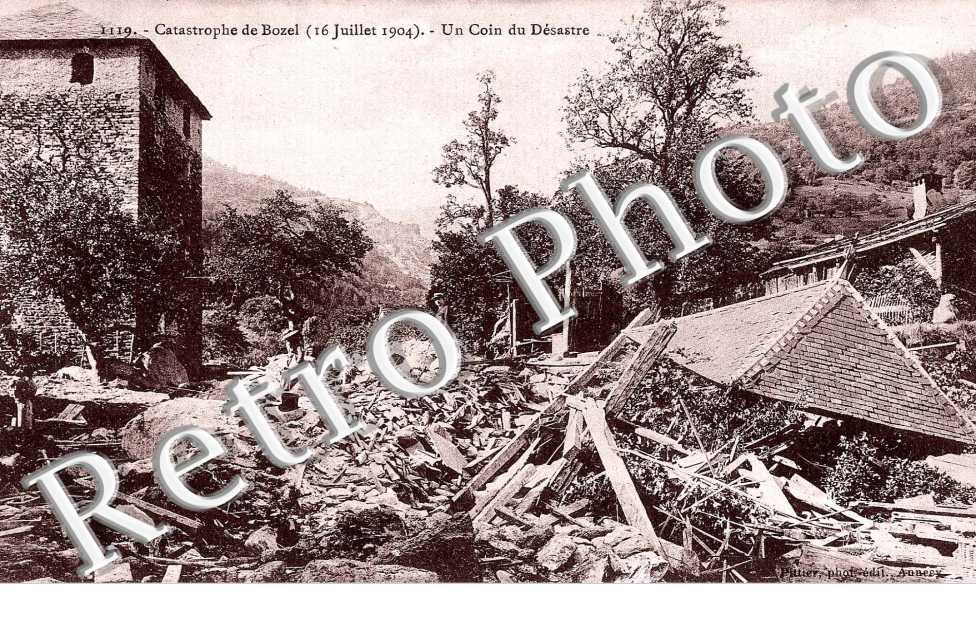 Catastrophe de Bozel 16 juillet 1904