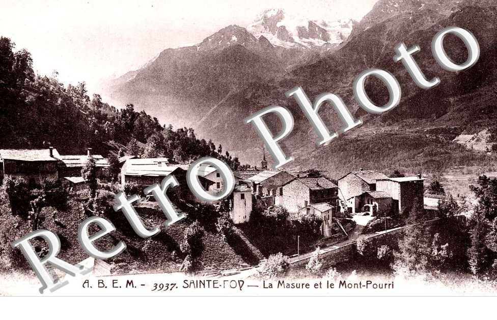 la Masure et le mont Pourri